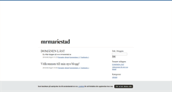 Desktop Screenshot of mrmariestad.blogg.se