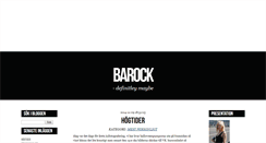 Desktop Screenshot of barock.blogg.se