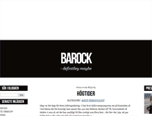 Tablet Screenshot of barock.blogg.se