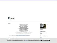 Tablet Screenshot of emmik.blogg.se