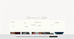 Desktop Screenshot of eleonorasofia.blogg.se