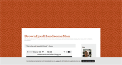 Desktop Screenshot of browneyedhandsomeman.blogg.se