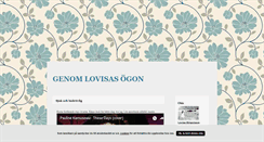 Desktop Screenshot of genomlovisasogon.blogg.se