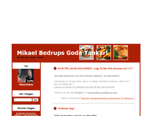 Tablet Screenshot of bedrup.blogg.se