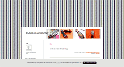 Desktop Screenshot of emmajjohanssons.blogg.se