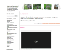 Tablet Screenshot of belgiskhare.blogg.se