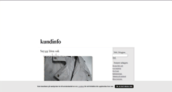 Desktop Screenshot of kundinfo.blogg.se