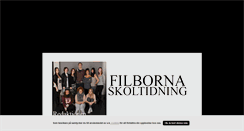 Desktop Screenshot of filbornaskoltidning.blogg.se