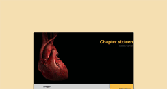 Desktop Screenshot of chaptersixteen.blogg.se