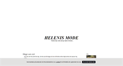 Desktop Screenshot of helenismode.blogg.se