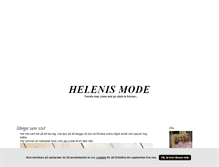 Tablet Screenshot of helenismode.blogg.se