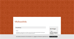 Desktop Screenshot of olabandola.blogg.se