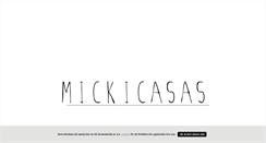 Desktop Screenshot of mickicasas.blogg.se