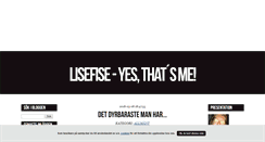 Desktop Screenshot of lisefise.blogg.se