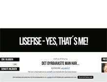 Tablet Screenshot of lisefise.blogg.se