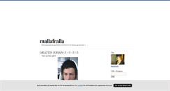 Desktop Screenshot of mallafralla.blogg.se