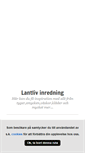 Mobile Screenshot of lantlivinredning.blogg.se