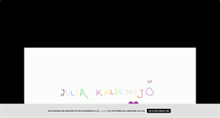 Desktop Screenshot of juliakaldensjo.blogg.se