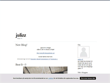 Tablet Screenshot of julizzxd.blogg.se