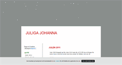 Desktop Screenshot of juligajohanna.blogg.se