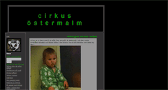 Desktop Screenshot of cirkusostermalm.blogg.se