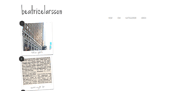 Desktop Screenshot of beatricelarsson.blogg.se