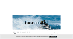 Desktop Screenshot of jensronnqvist.blogg.se