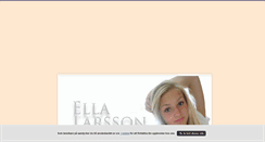 Desktop Screenshot of ellaalarsson.blogg.se