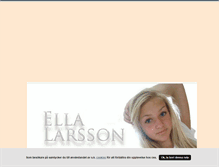 Tablet Screenshot of ellaalarsson.blogg.se