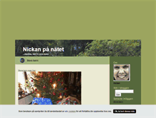 Tablet Screenshot of nickans.blogg.se