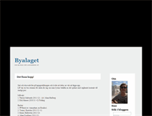 Tablet Screenshot of byalaget.blogg.se