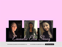 Tablet Screenshot of emmelieskoog.blogg.se