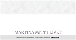 Desktop Screenshot of martiiinas.blogg.se