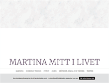 Tablet Screenshot of martiiinas.blogg.se