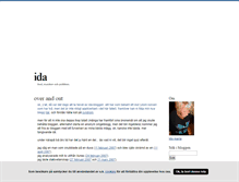 Tablet Screenshot of idamariag.blogg.se