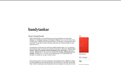 Desktop Screenshot of bandytankar.blogg.se