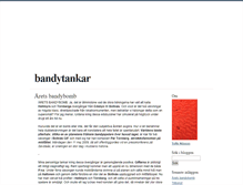 Tablet Screenshot of bandytankar.blogg.se