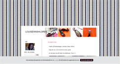 Desktop Screenshot of louisewaahlgren.blogg.se