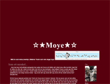 Tablet Screenshot of moye.blogg.se