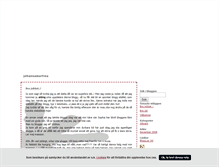 Tablet Screenshot of johannamartina.blogg.se