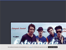 Tablet Screenshot of estrapadefanclub.blogg.se