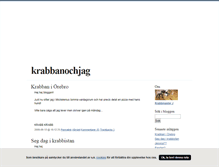 Tablet Screenshot of krabbanochjag.blogg.se