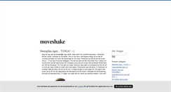 Desktop Screenshot of moveshake.blogg.se