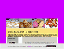 Tablet Screenshot of malinhidefalt.blogg.se