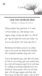 Mobile Screenshot of lellelii.blogg.se