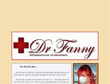 Tablet Screenshot of drfanny.blogg.se