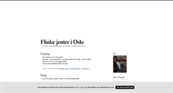 Desktop Screenshot of flinkejenter.blogg.se