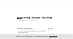 Desktop Screenshot of magasineringuppsala.blogg.se