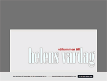 Tablet Screenshot of helensvardag.blogg.se