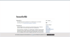 Desktop Screenshot of houseforlife.blogg.se